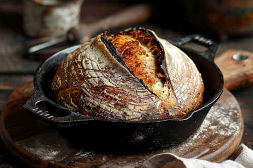 W czym upiec chleb? Pieczenie chleba w żeliwnych kociołkach i formach